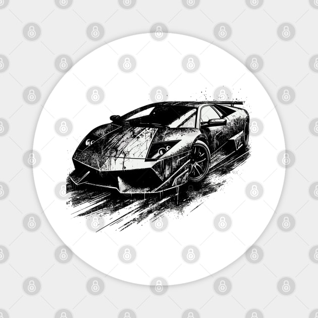 Lamborghini Murcielago Magnet by Vehicles-Art